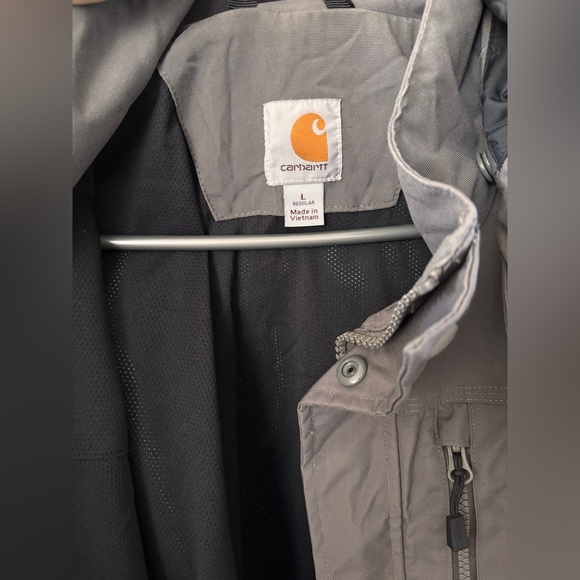 Carhartt Men’s Shoreline Waterproof Breathable Nylon Jacket - Picture 6 of 8